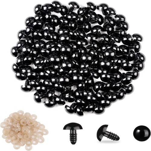100 50pcs black safety eyes - safety,