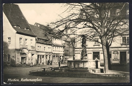 Postcard meissen sat - postcard, meissen/sat