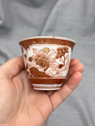 Antique japanese kutani meiji - kutani,