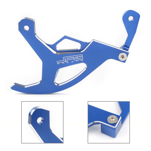 Blue rear brake - disc, guard