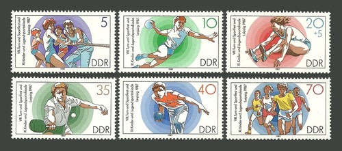 East germany ddr stamps 1987 - east,