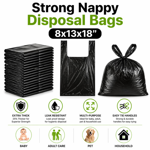 Adult nappy disposal - disposal, bags