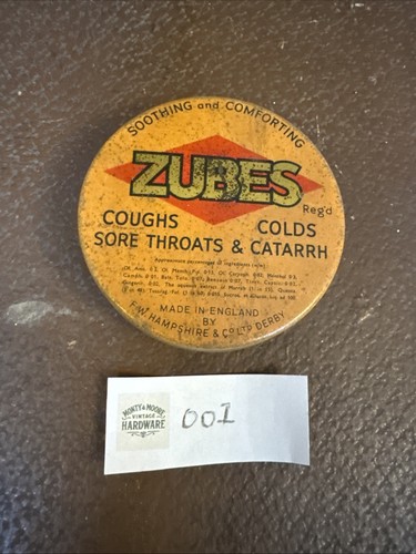 Vintage zubes for throat - for, &