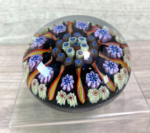 Perthshire glass paperweight - perthshire,
