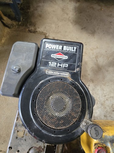 Briggs and stratton engine - and,