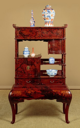 Antique japanese lacquered - antique,