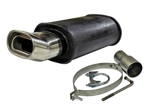 Upswept stainless steel sports - stainless,