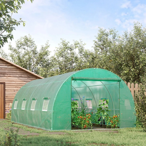 6x3m outdoor greenhouse - 6x3m,