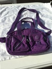Kipling Defea Bag In Purple - Canvas