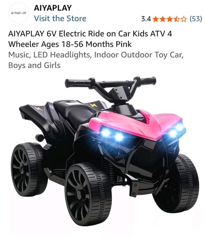 Aiyaplay electric ride on - aiyaplay,