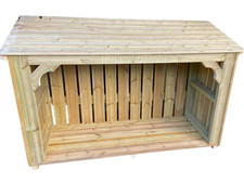 Beautiful Quality Wood Store - Medium Store - Outdoor Log Storage - Log Shed