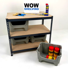 GREY 3 Level Bench Workbench