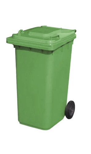 120 litre green - wheelie,