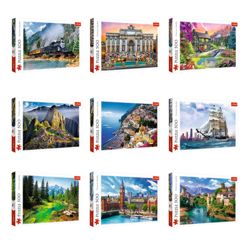 Trefl 500pc large - trefl, jigsaw