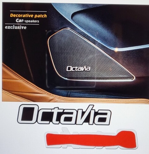 Skoda octavia 3d - , badge