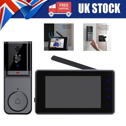 Wireless video door - video, audio