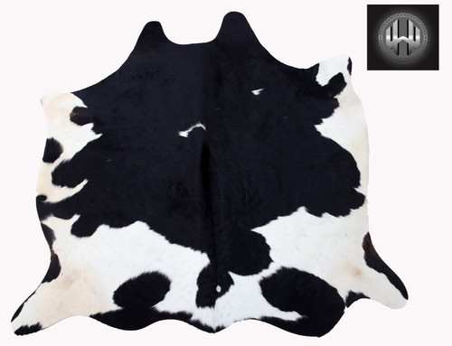 New cow hide rug area - cow,