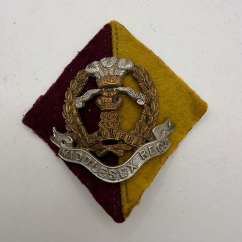Genuine middlesex regiment - regiment, cap