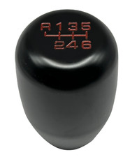 black red gear shift knob for lexus is200 is300 6 speed T2