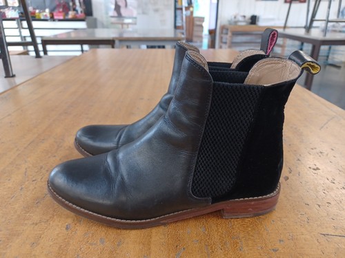 Joules black leather - joules,