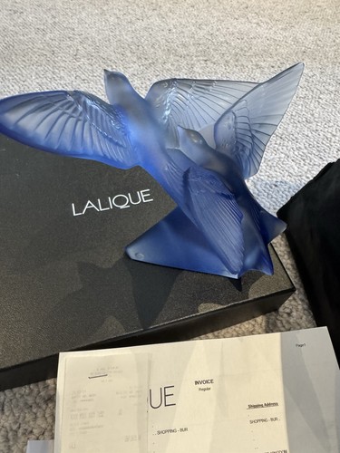 Lalique two hirondelles - lalique,
