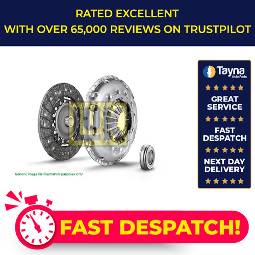 Clutch kit 3pc - kit,