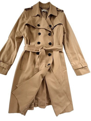 Hobbs beige trench coat - trench,