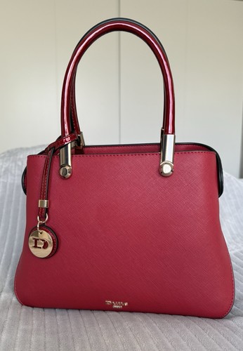Burgundy dune handbag - burgundy,
