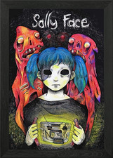 Sally Face Horror Art Framed