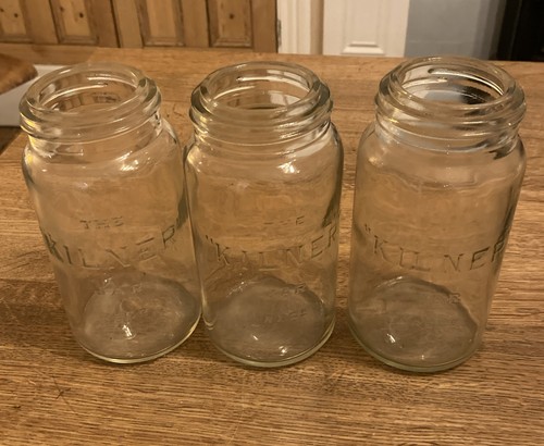 Vintage kilner jars 2lbs - vintage,