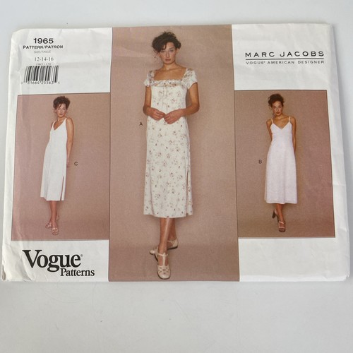 Vogue 1965 sewing pattern marc - pattern,