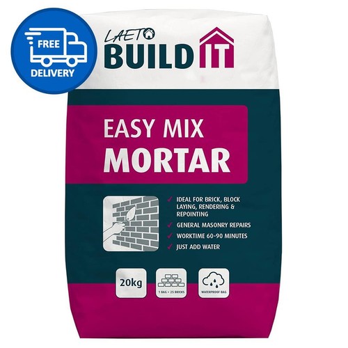Mortar mix ready mixed - mix, sand