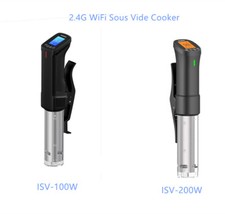Inkbird 1000W WiFi Sous Vide Slow Cooker App Control Cooking Kitchen Tool UK C/F