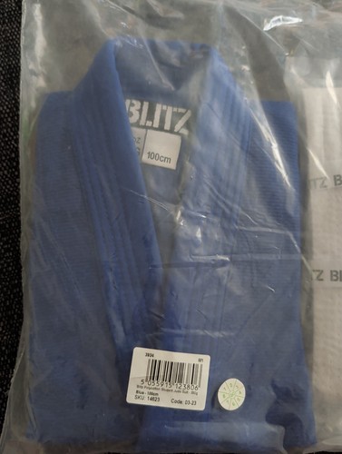 Blitz 100cm judo - gi, blue