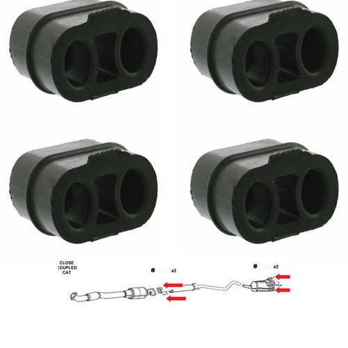 Exhaust rubber hanger - exhaust,