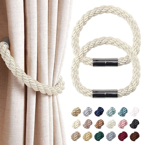 2pcs magnetic curtain tiebacks - magnetic,