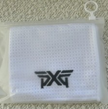 PXG Golf Towel 30-50cm SMALL BAG TOWEL IN WHITE ..NEW..UK SELLER (TITLEIST/PING)