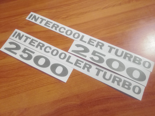 Decals pajero intercooler - decals,