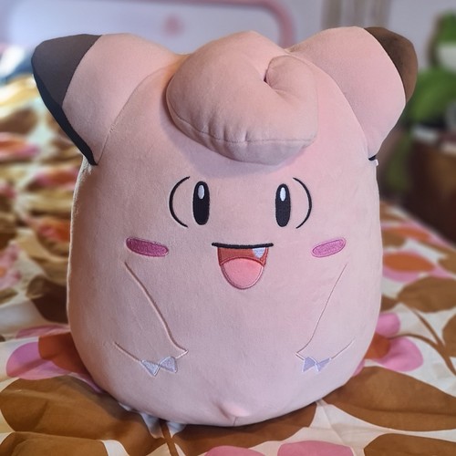 Clefairy pokemon squishmallow - clefairy,