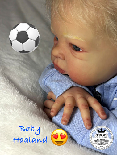 Baby haaland reborn - haaland,