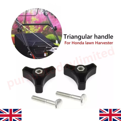 Garden triangle handle knob - garden,