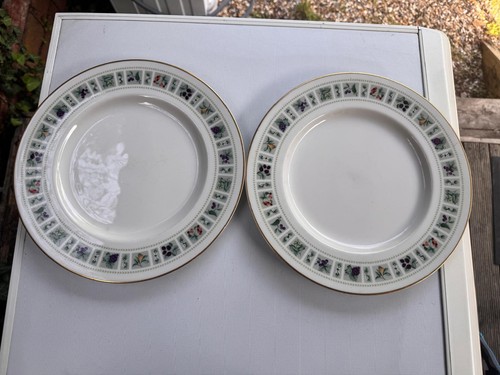 Royal doulton tapestry plates - tapestry,