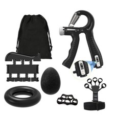 Adjustable Hand Grip Strength Trainer Forearm Finger Exerciser 5-60Kg