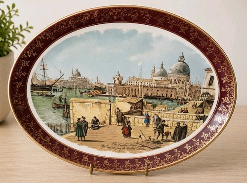 1930 ceramic oval platter - ceramic,