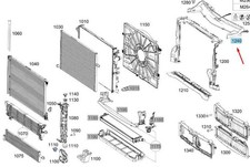 MERCEDES-BENZ CLS C257 UPPER
