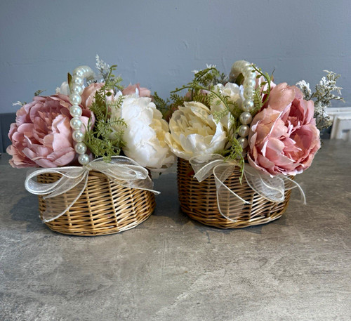 Wedding flower girl - wedding, wicker
