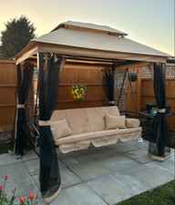 Garden swing bench seater - bench,