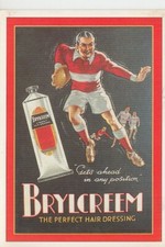 Vintage advert on modern