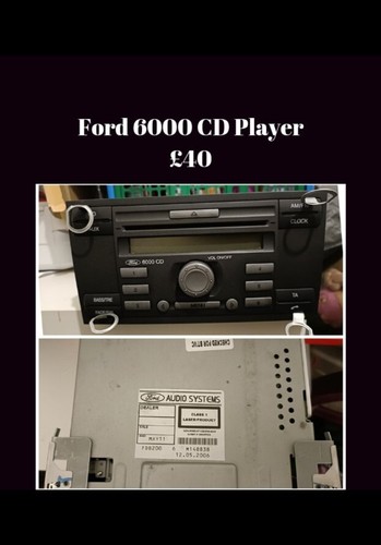 Ford focus 6000 - 6000, cd
