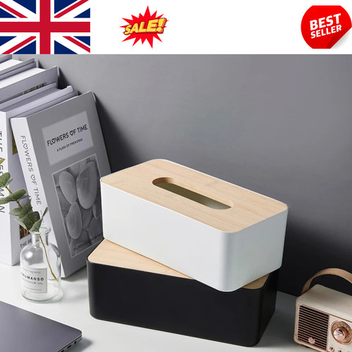 Wooden desktop tissue - desktop, boxes